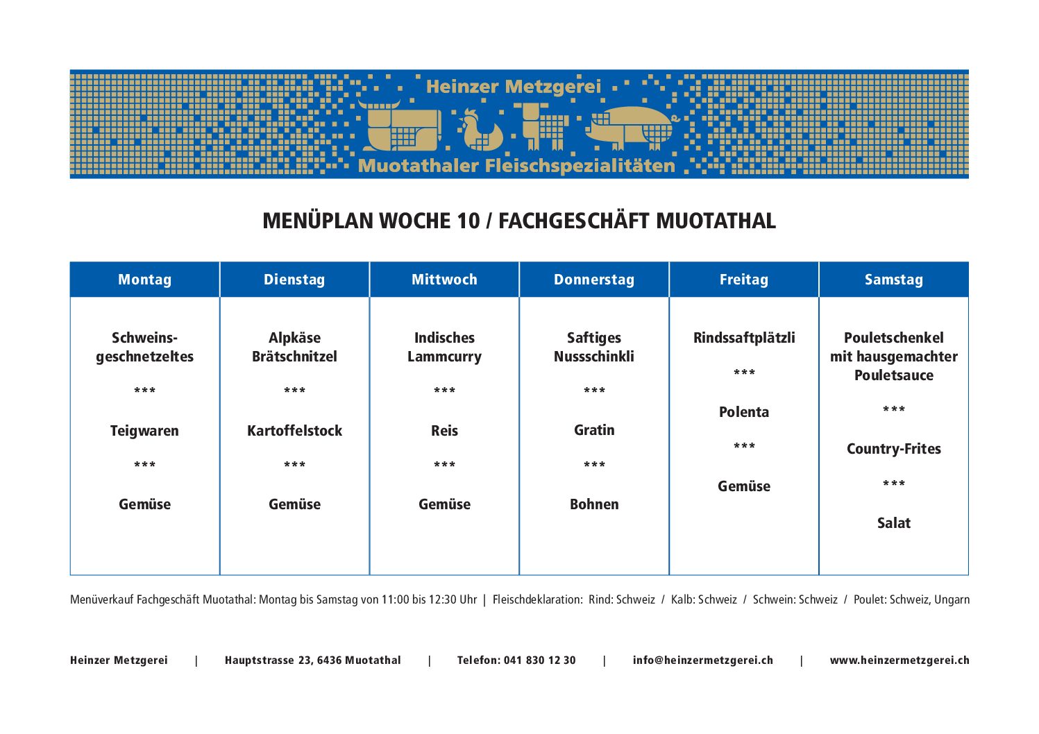 W10_Menuplan_Fachgeschäft_Muotathal